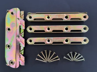 Bisagra de cama con tornillo tropicalizada